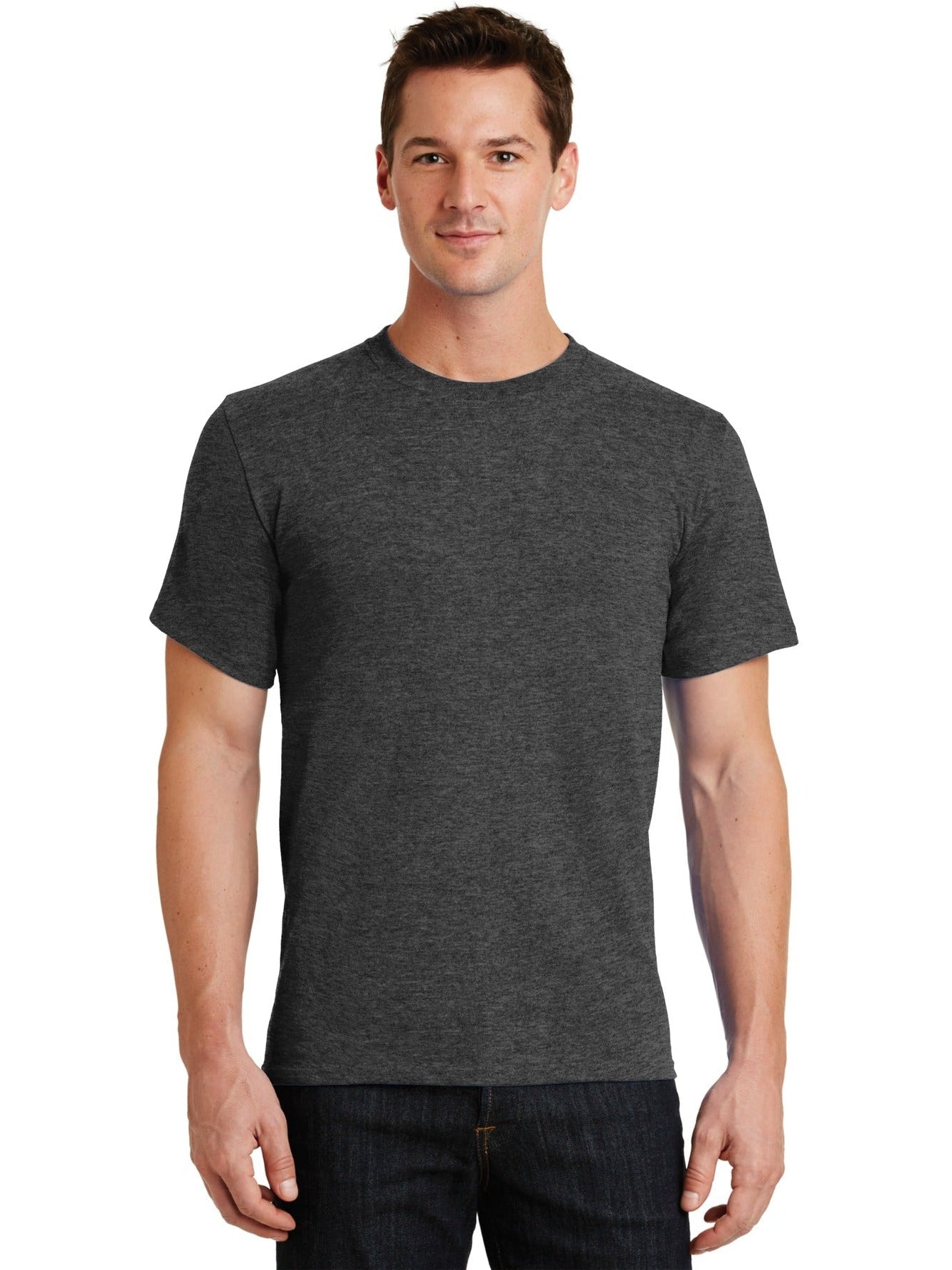 no-logo Port & Company Essential T-Shirt-Regular-Port & Company-Thread Logic