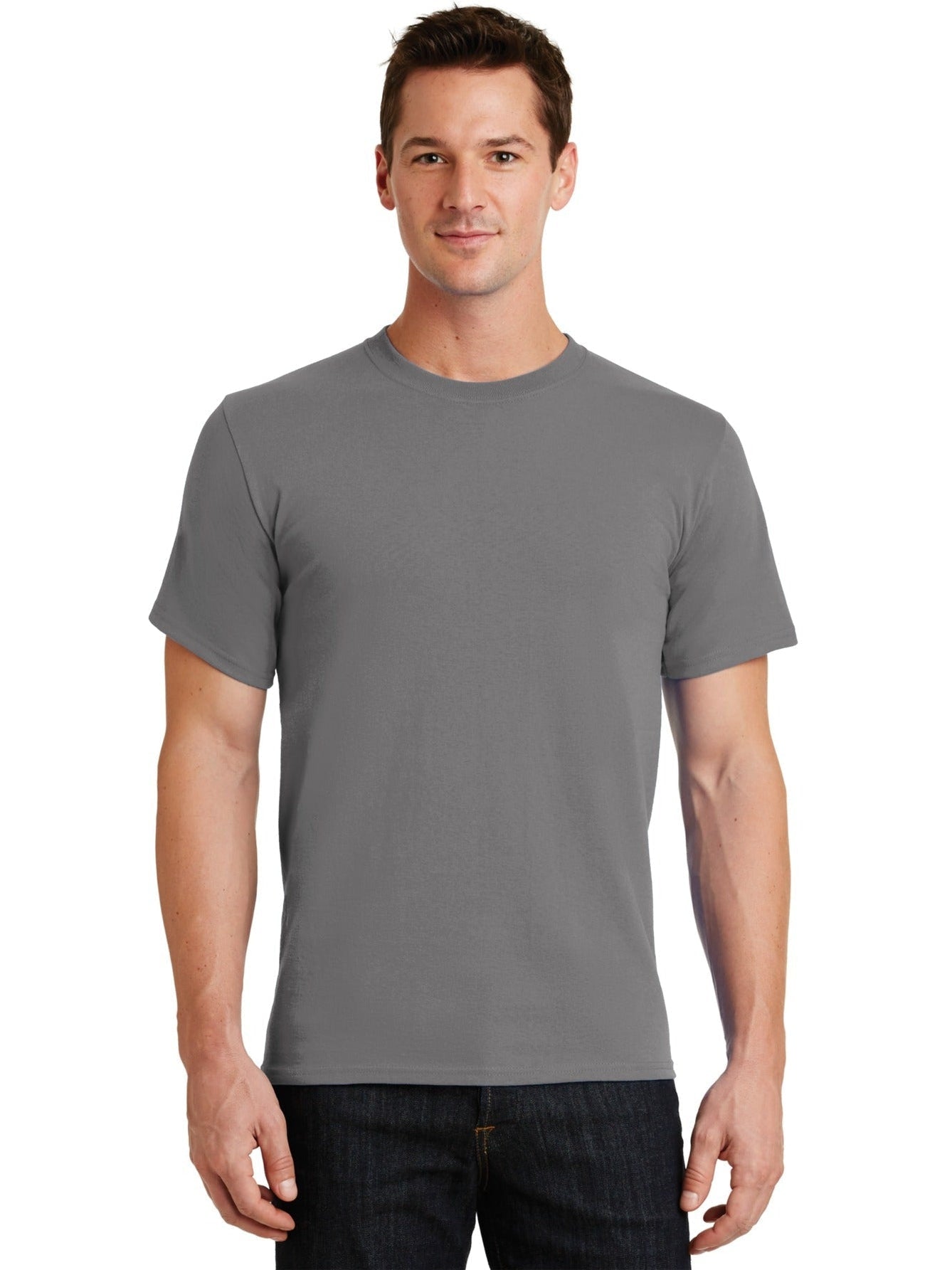 no-logo Port & Company Essential T-Shirt-Regular-Port & Company-Thread Logic