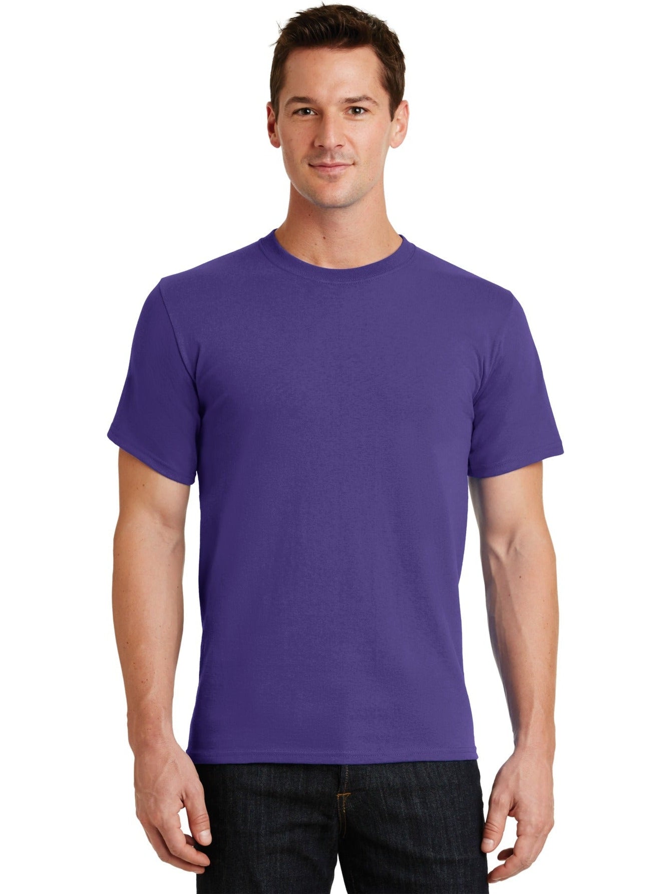 no-logo Port & Company Essential T-Shirt-Regular-Port & Company-Thread Logic