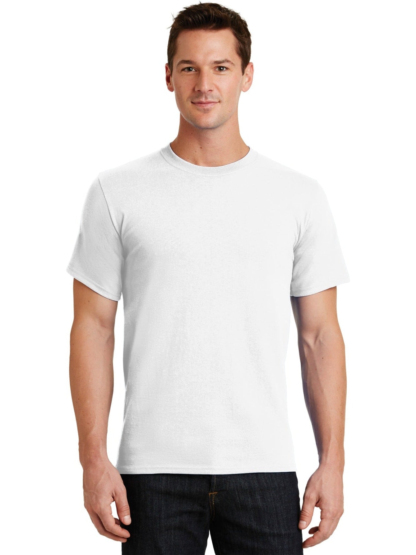 no-logo Port & Company Essential T-Shirt-Regular-Port & Company-Thread Logic