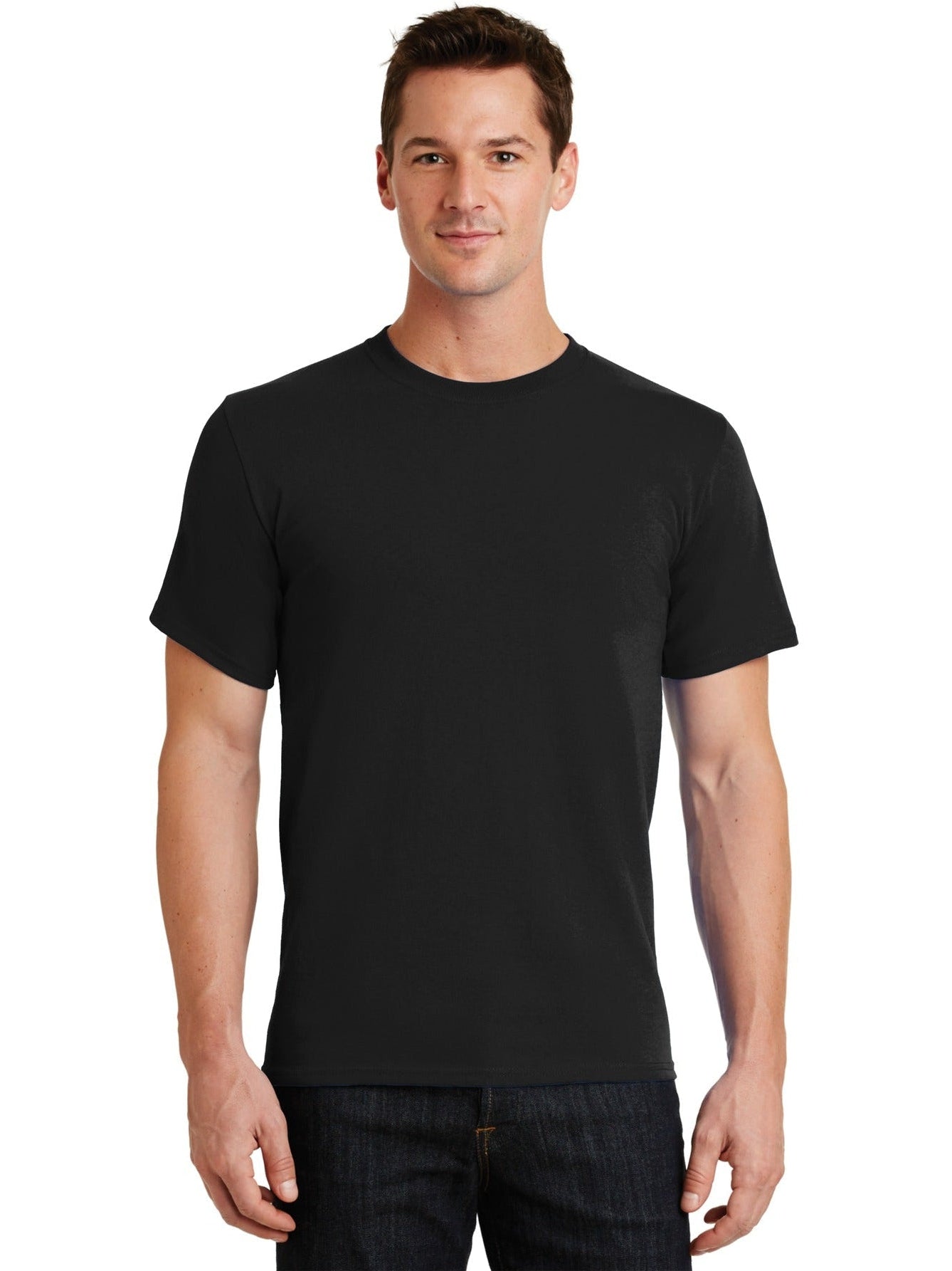 no-logo Port & Company Essential T-Shirt-Regular-Port & Company-Thread Logic