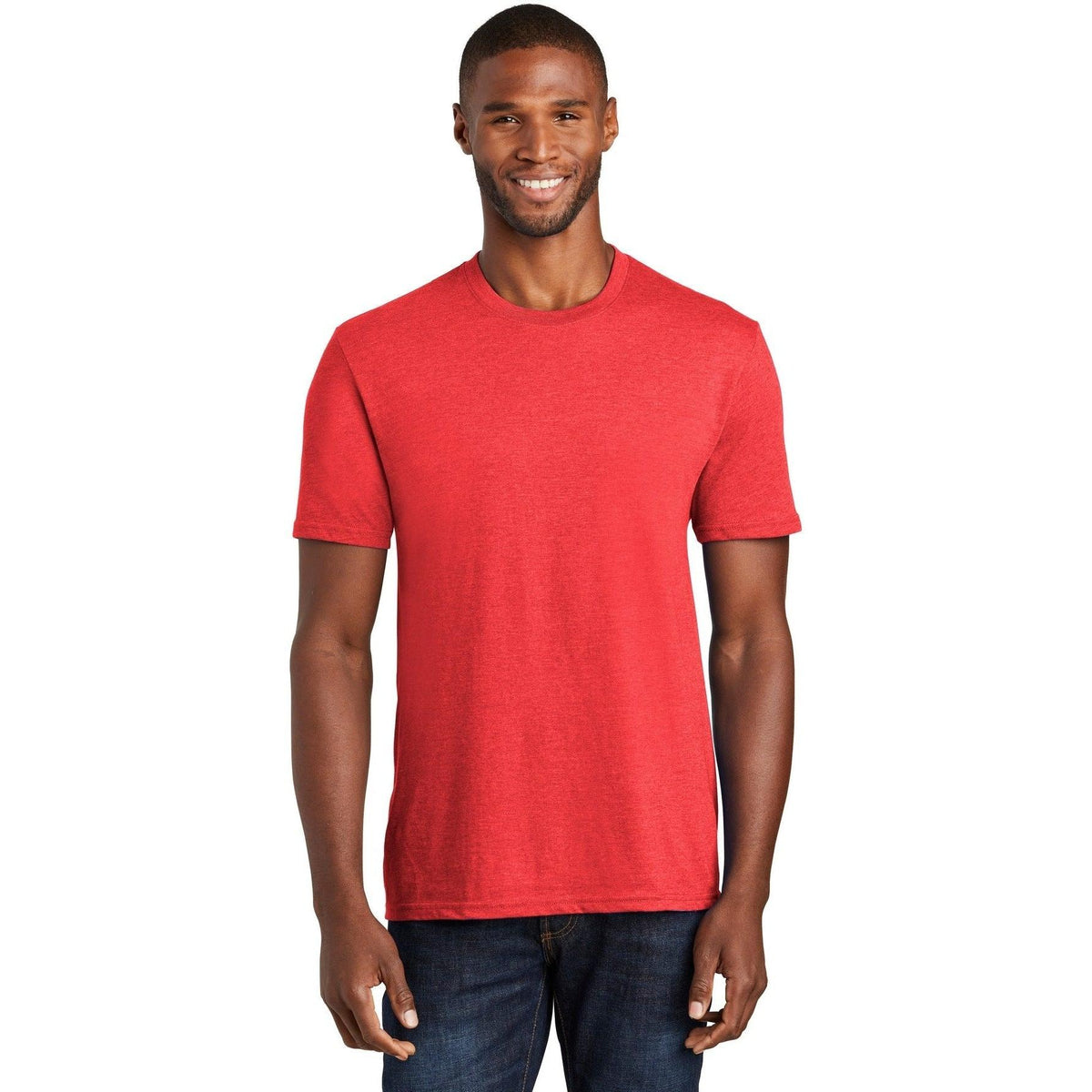 no-logo Port & Company Fan Favorite Blend Tee-Regular-Port & Company-Thread Logic