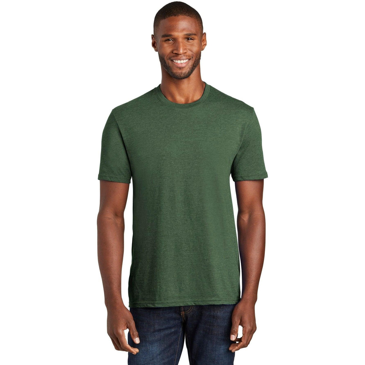 no-logo Port & Company Fan Favorite Blend Tee-Regular-Port & Company-Thread Logic