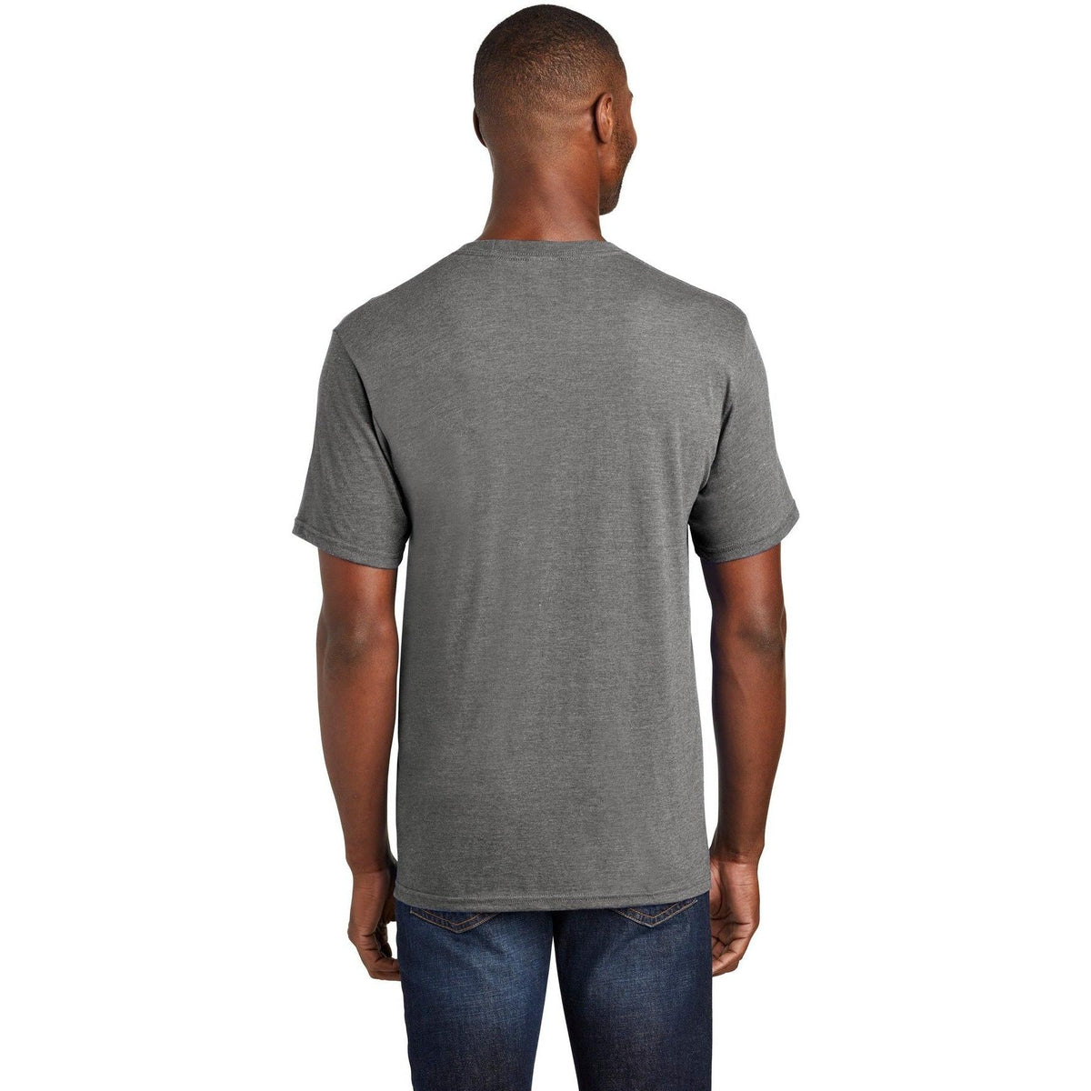 no-logo Port & Company Fan Favorite Blend Tee-Regular-Port & Company-Thread Logic