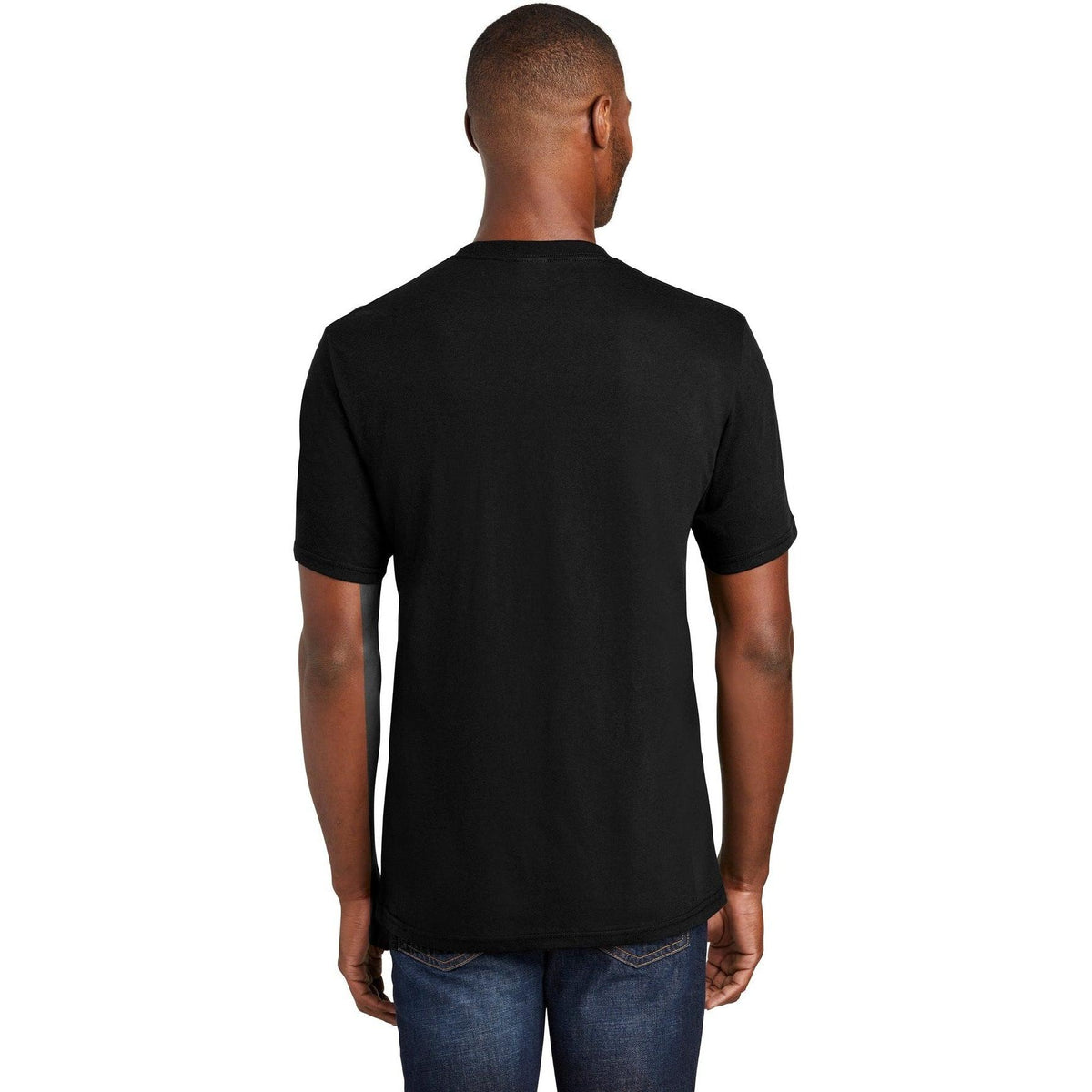no-logo Port & Company Fan Favorite Blend Tee-Regular-Port & Company-Thread Logic
