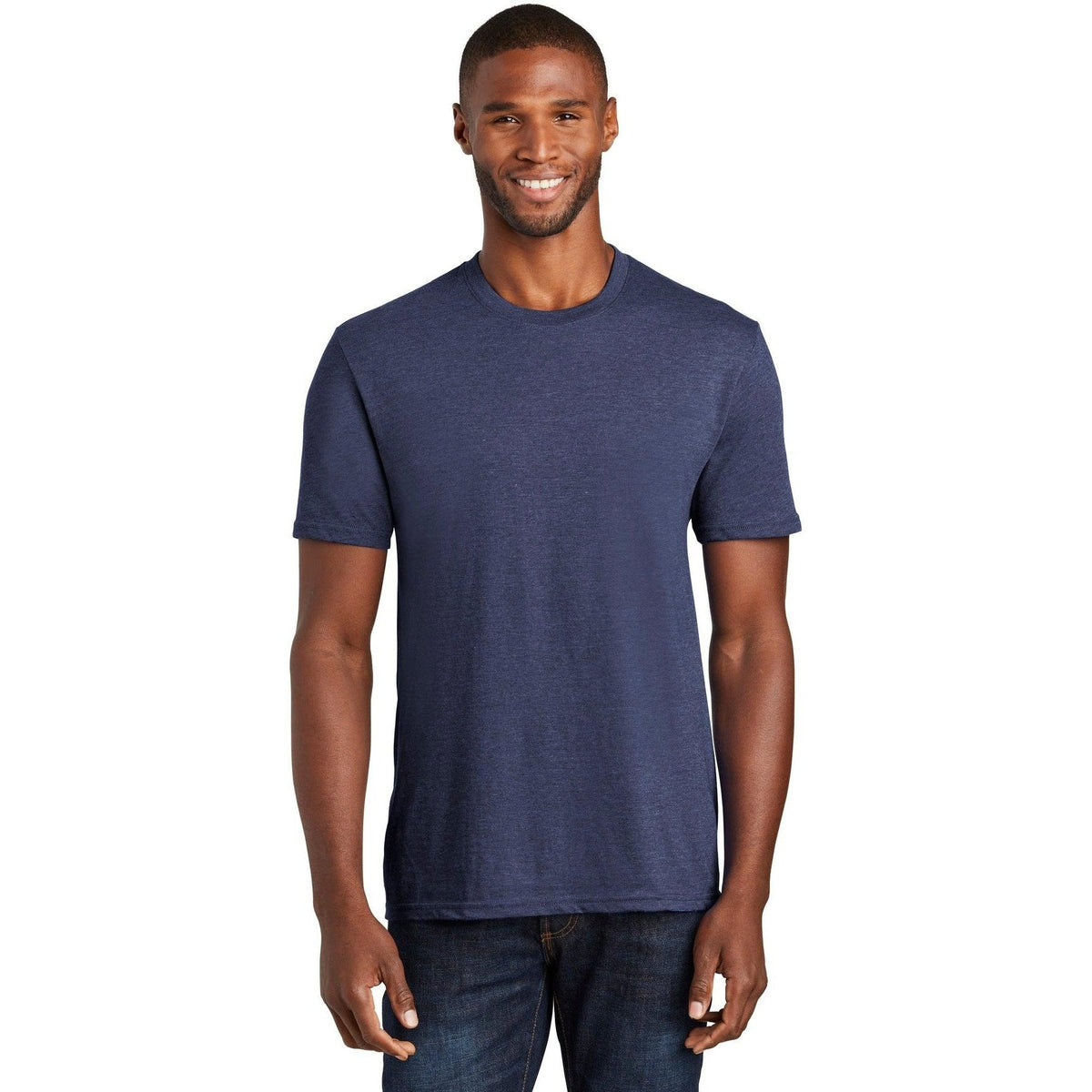 no-logo Port & Company Fan Favorite Blend Tee-Regular-Port & Company-Thread Logic
