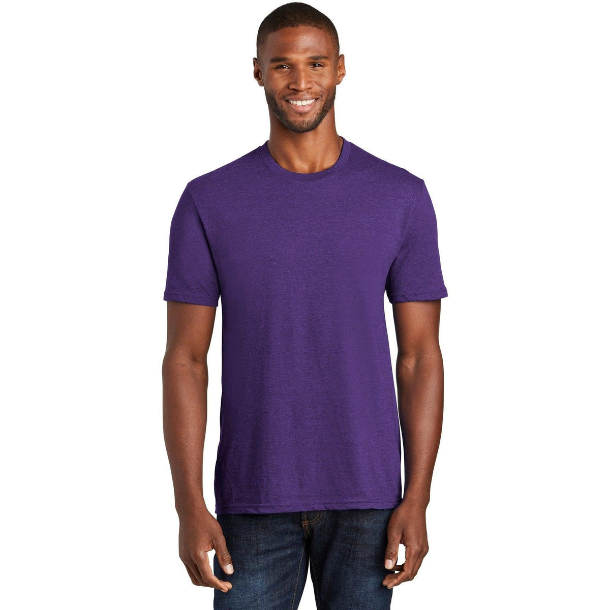 no-logo Port & Company Fan Favorite Blend Tee-Regular-Port & Company-Thread Logic