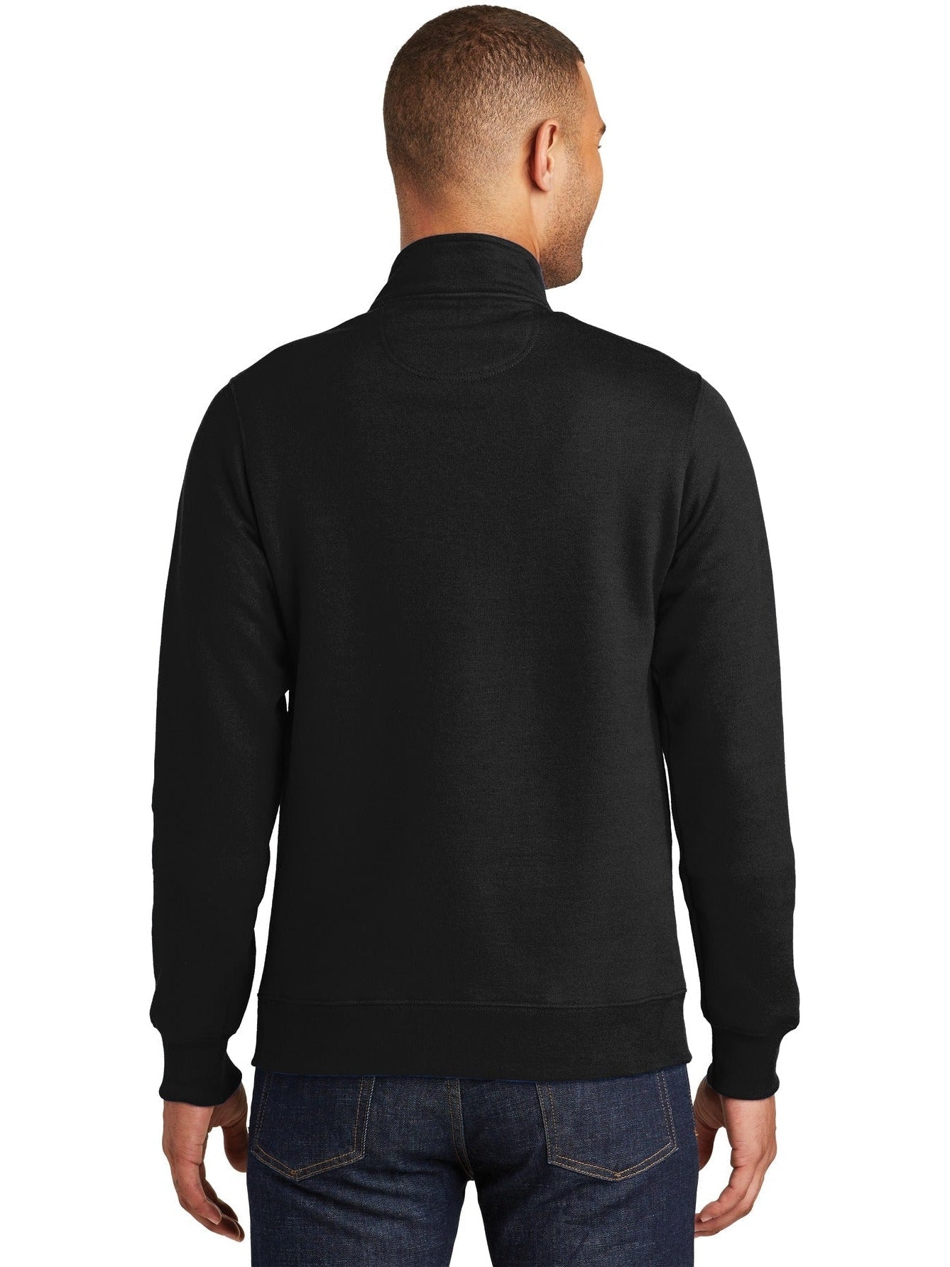 no-logo Port & Company Fan Favorite Fleece 1/4-Zip Pullover Sweatshirt-Regular-Port & Company-Thread Logic