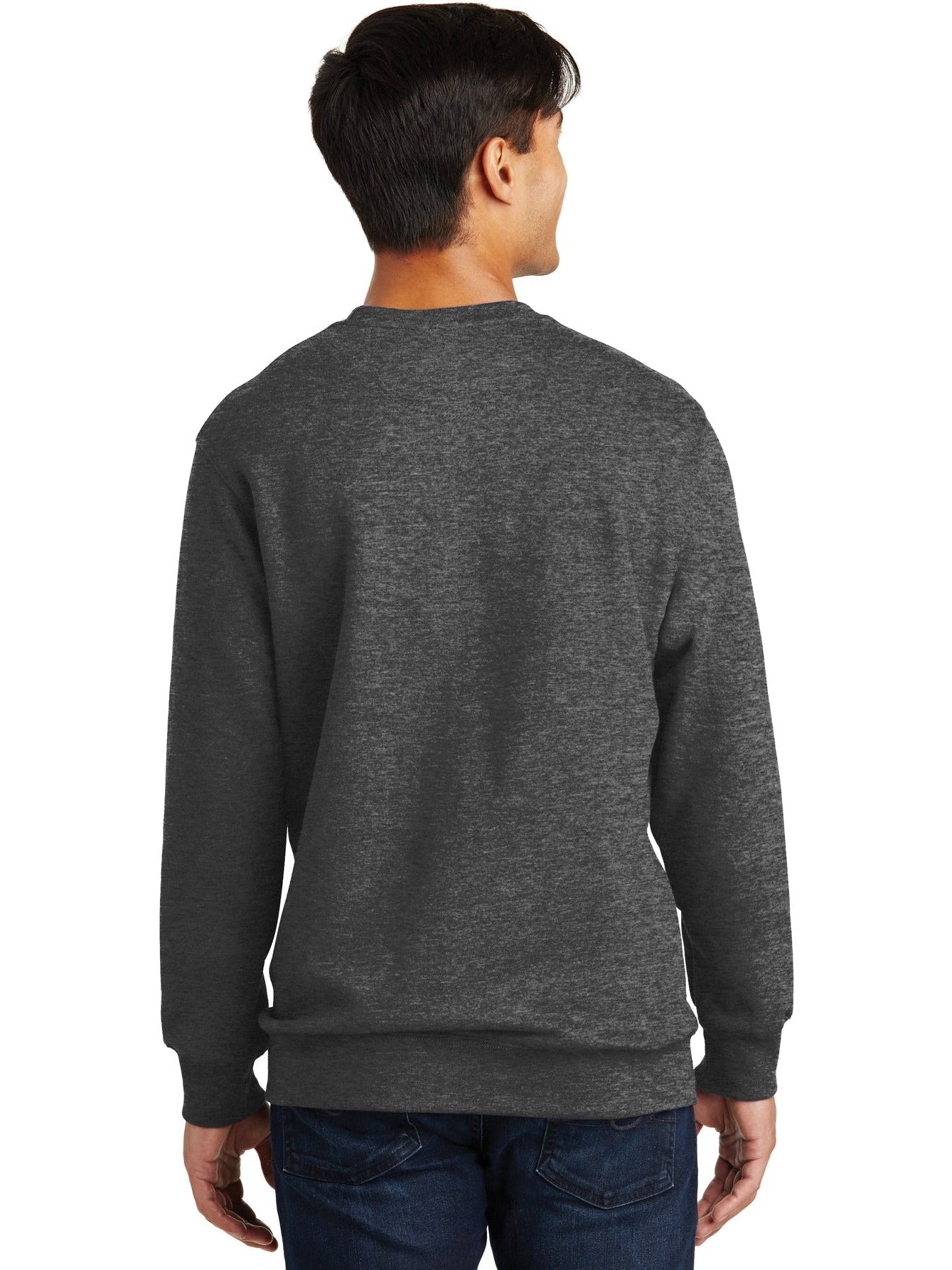 no-logo Port & Company Fan Favorite Fleece Crewneck Sweatshirt-Regular-Port & Company-Thread Logic