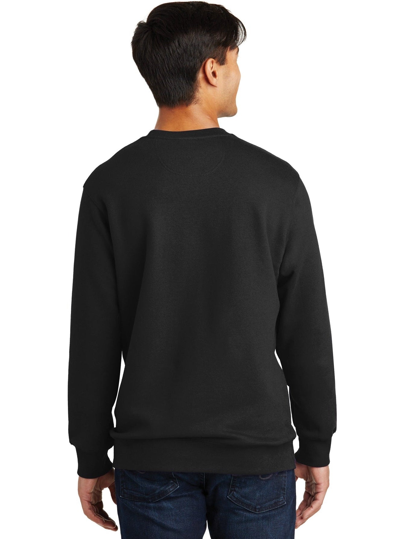 no-logo Port & Company Fan Favorite Fleece Crewneck Sweatshirt-Regular-Port & Company-Thread Logic