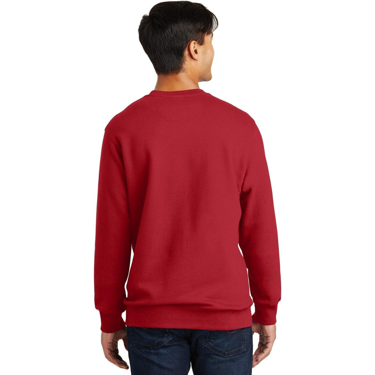 no-logo Port & Company Fan Favorite Fleece Crewneck Sweatshirt-Regular-Port & Company-Thread Logic
