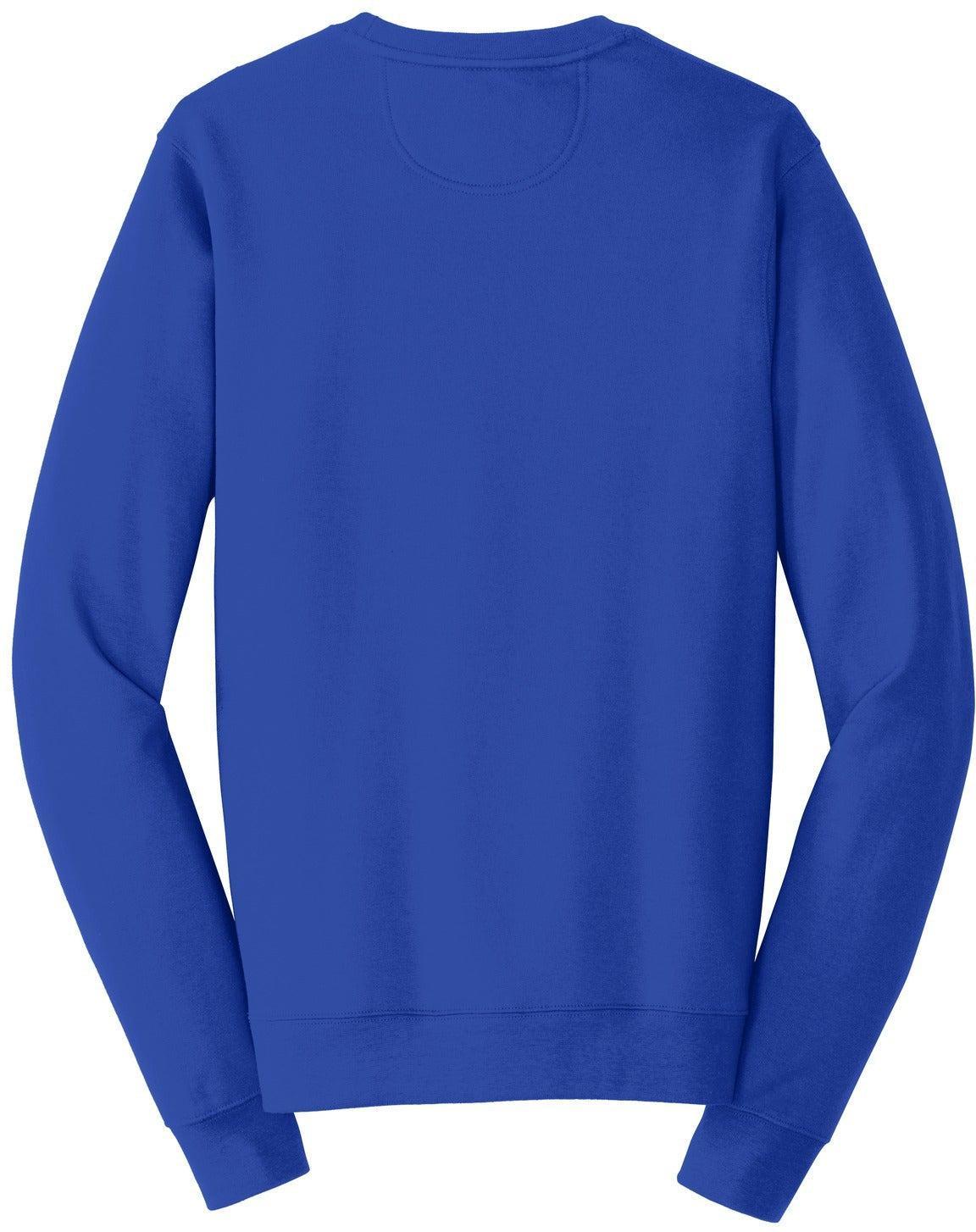no-logo Port & Company Fan Favorite Fleece Crewneck Sweatshirt-Regular-Port & Company-Thread Logic