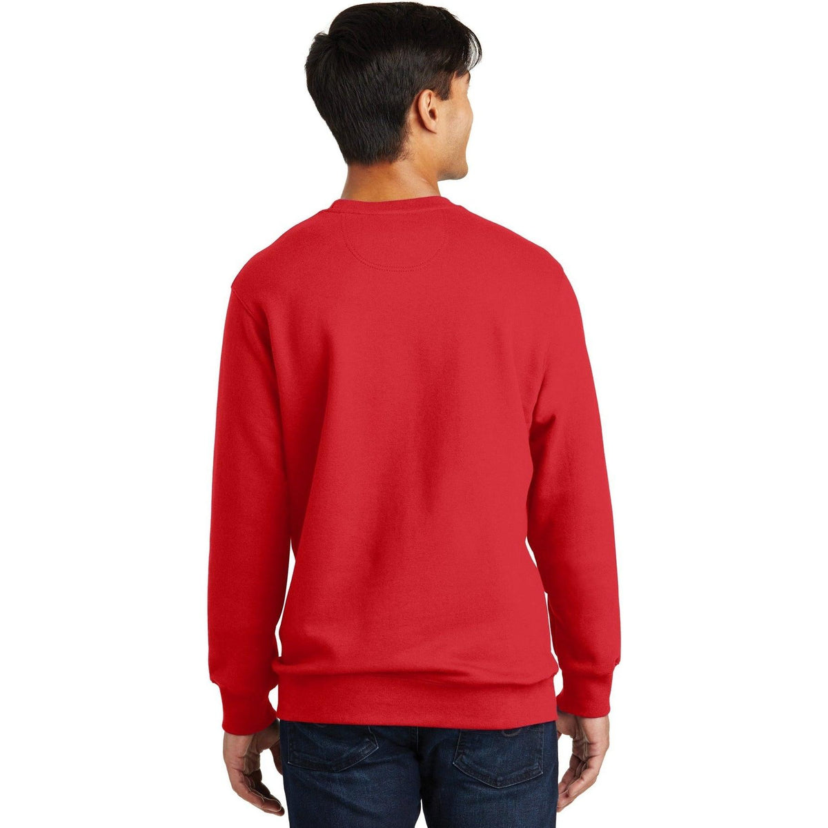 no-logo Port & Company Fan Favorite Fleece Crewneck Sweatshirt-Regular-Port & Company-Thread Logic