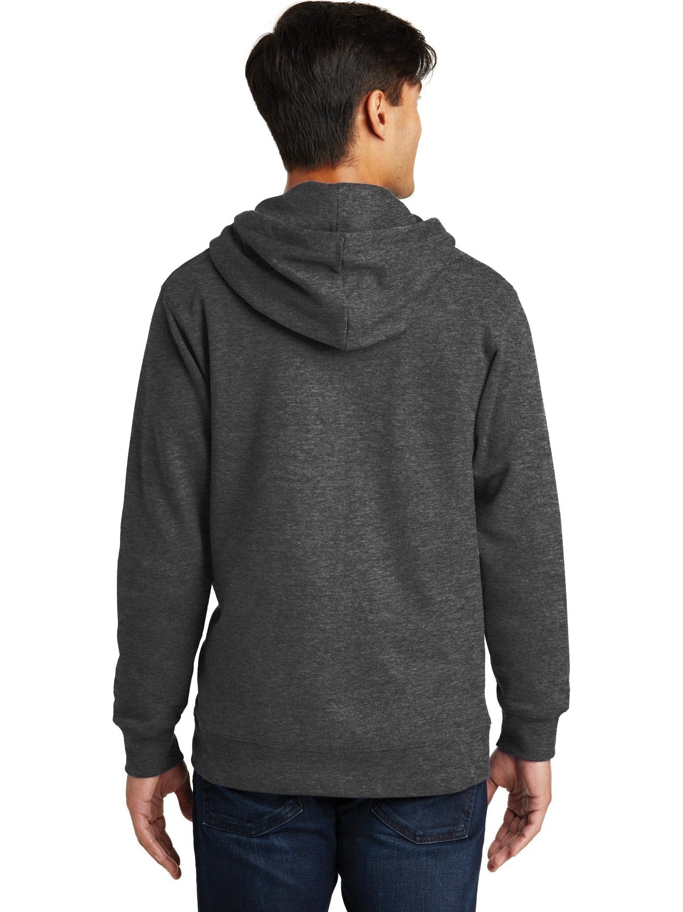 no-logo Port & Company Fan Favorite Fleece Full-Zip Hooded Sweatshirt-Regular-Port & Company-Thread Logic