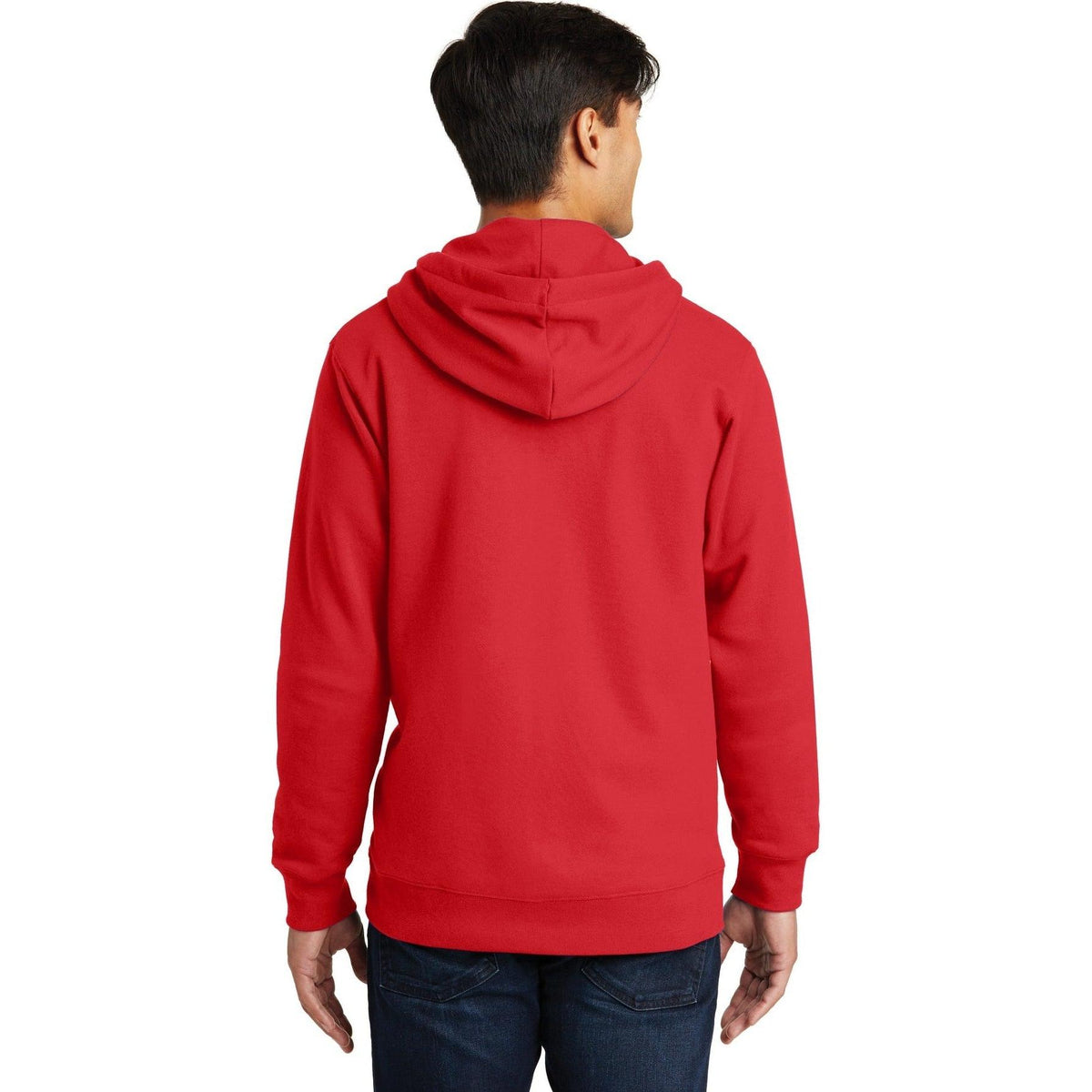no-logo Port & Company Fan Favorite Fleece Full-Zip Hooded Sweatshirt-Regular-Port & Company-Thread Logic
