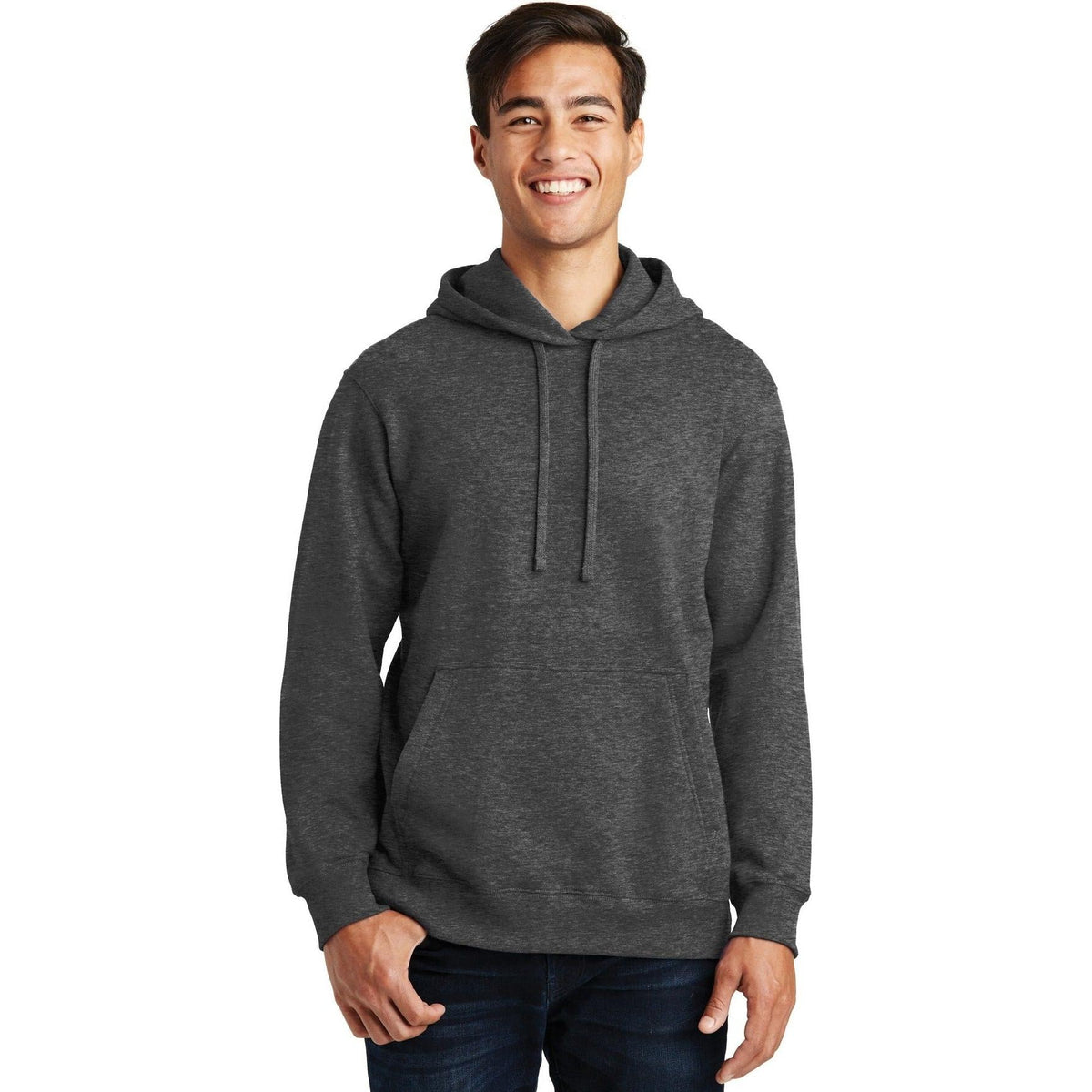 no-logo Port & Company Fan Favorite Fleece Pullover Hooded Sweatshirt-Regular-Port & Company-Thread Logic