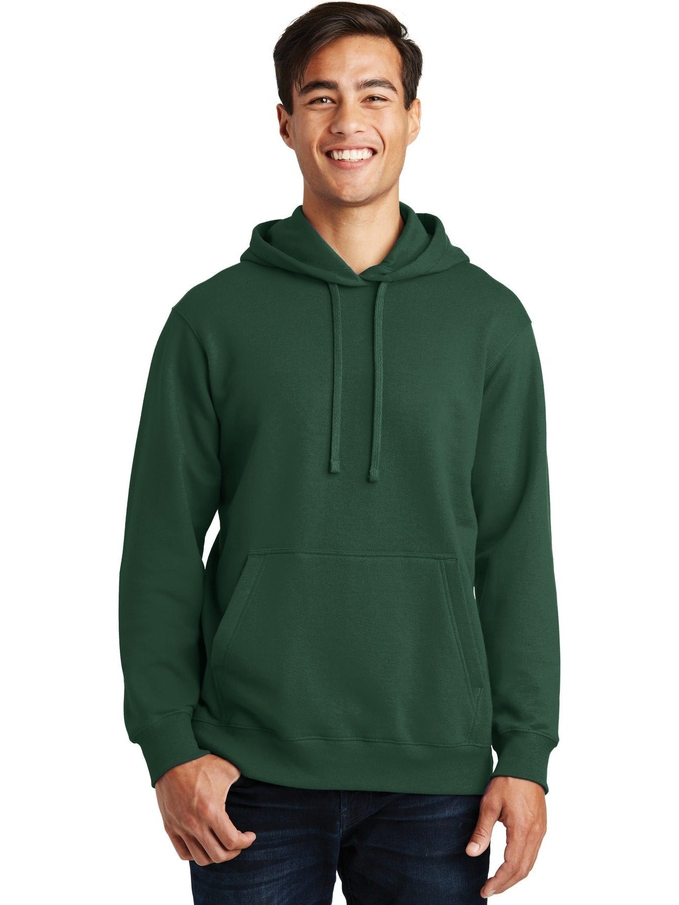 no-logo Port & Company Fan Favorite Fleece Pullover Hooded Sweatshirt-Regular-Port & Company-Thread Logic