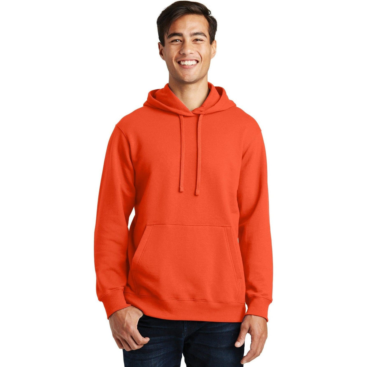 no-logo Port & Company Fan Favorite Fleece Pullover Hooded Sweatshirt-Regular-Port & Company-Thread Logic