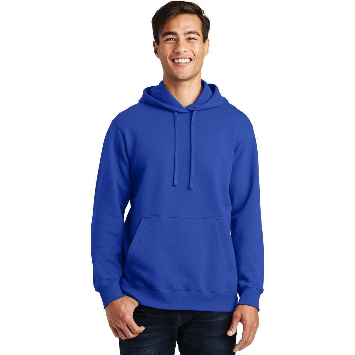 no-logo Port & Company Fan Favorite Fleece Pullover Hooded Sweatshirt-Regular-Port & Company-Thread Logic
