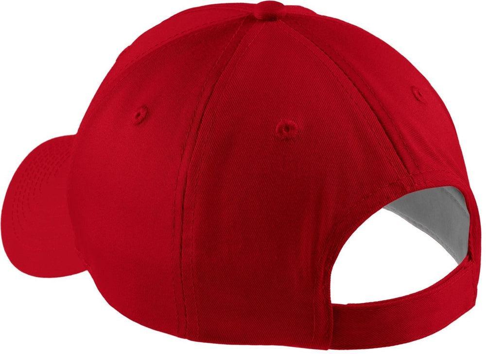 no-logo Port & Company Five-Panel Twill Cap-Regular-Port & Company-Thread Logic