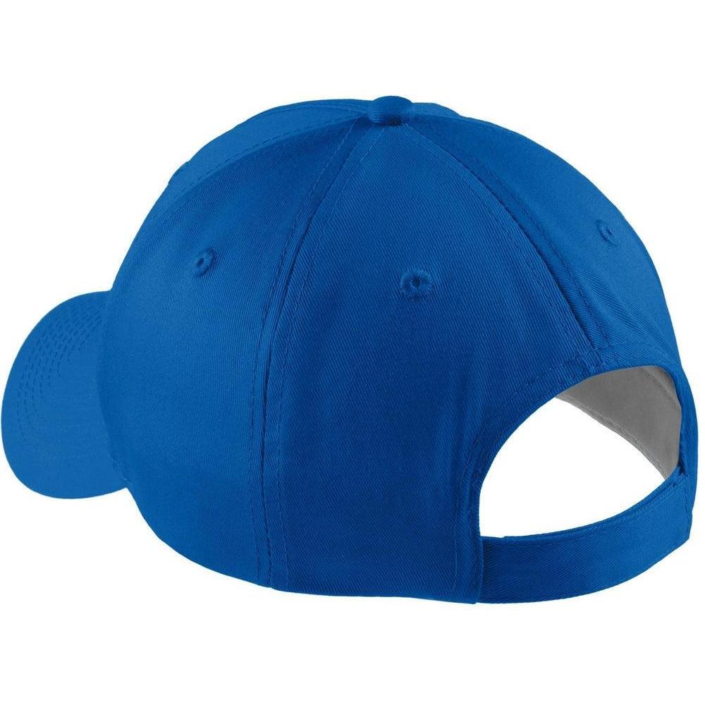 no-logo Port & Company Five-Panel Twill Cap-Regular-Port & Company-Thread Logic