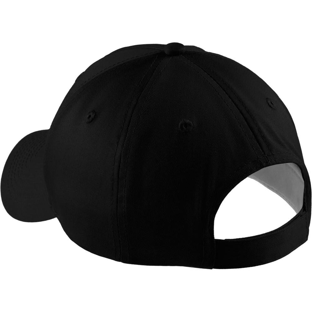 no-logo Port & Company Five-Panel Twill Cap-Regular-Port & Company-Thread Logic