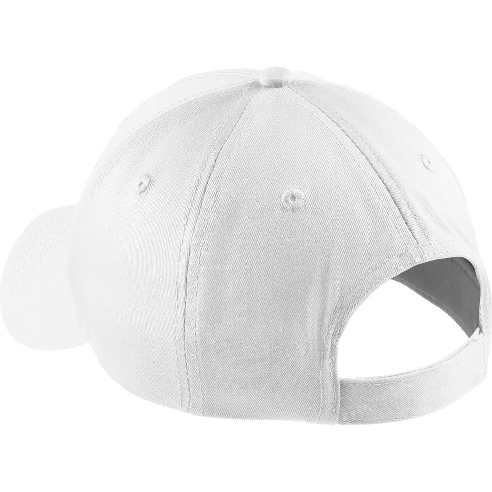 no-logo Port & Company Five-Panel Twill Cap-Regular-Port & Company-Thread Logic