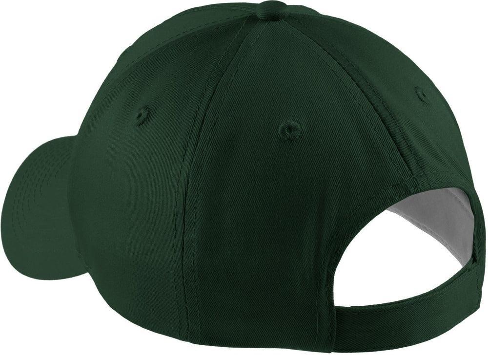 no-logo Port & Company Five-Panel Twill Cap-Regular-Port & Company-Thread Logic