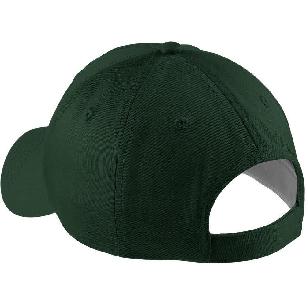 no-logo Port & Company Five-Panel Twill Cap-Regular-Port & Company-Thread Logic