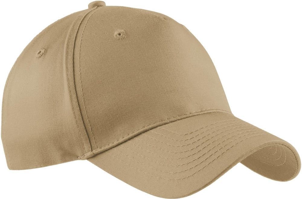 Port & Company Five-Panel Twill Cap