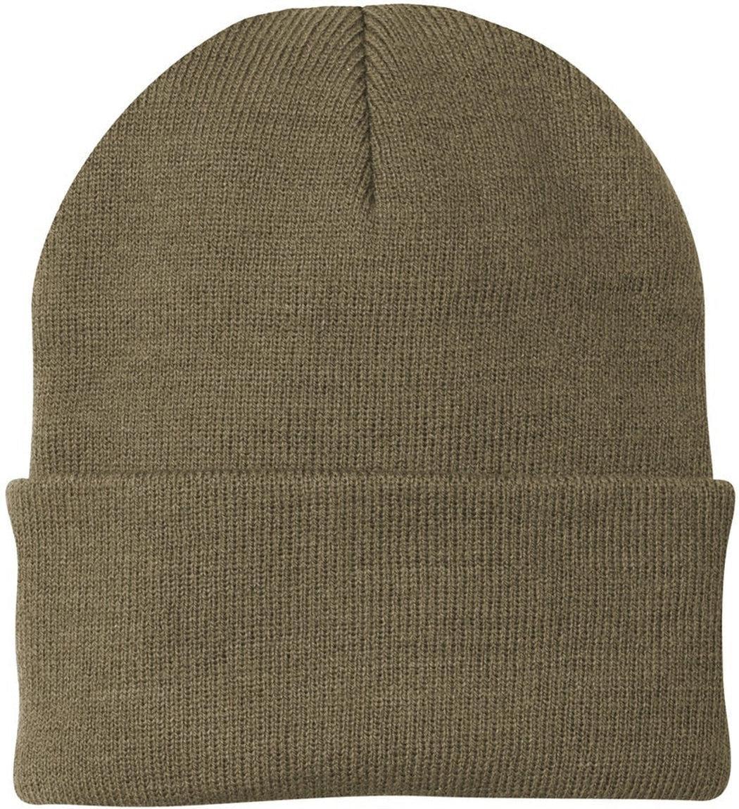 Port & Company Knit Cap-Regular-Port & Company-Coyote Brown-Thread Logic