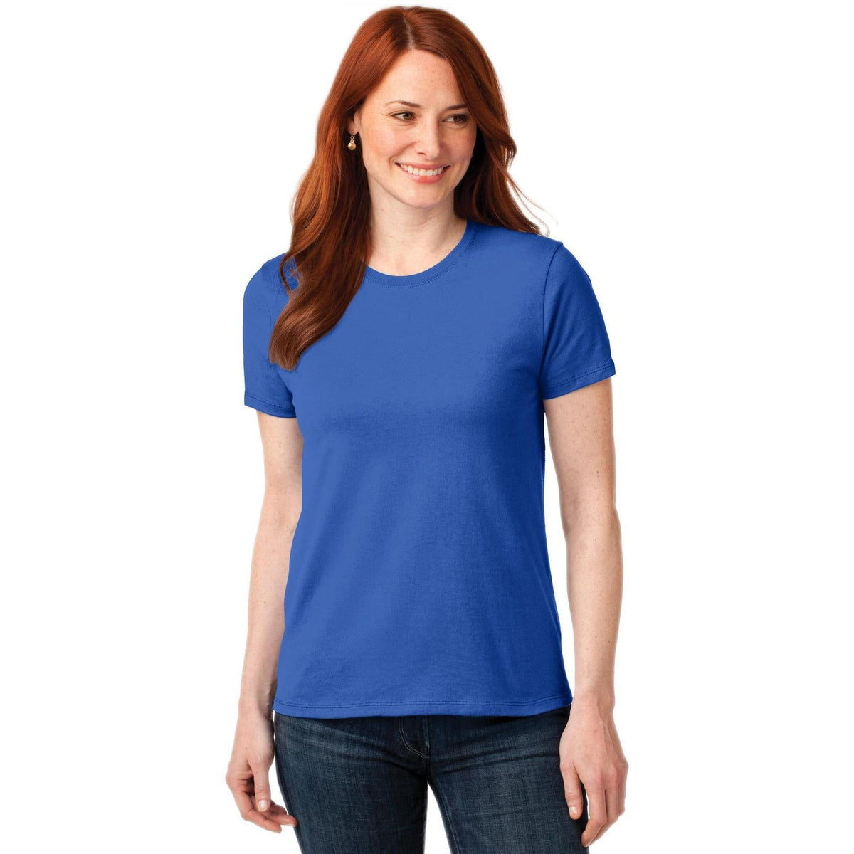 no-logo Port & Company Women's 50/50 T-Shirt-Polos-Port & Company-Thread Logic