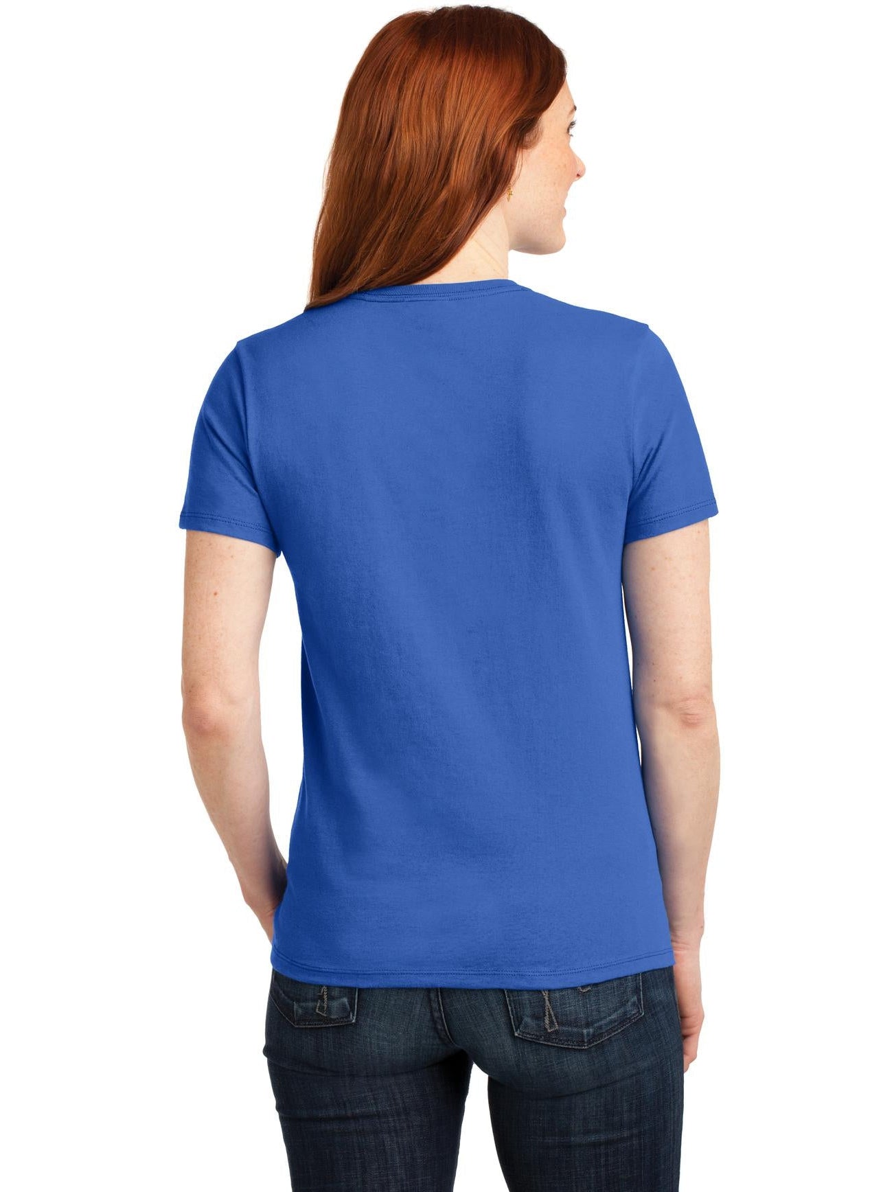 no-logo Port & Company Ladies 50/50 T-Shirt-Regular-Port & Company-Thread Logic