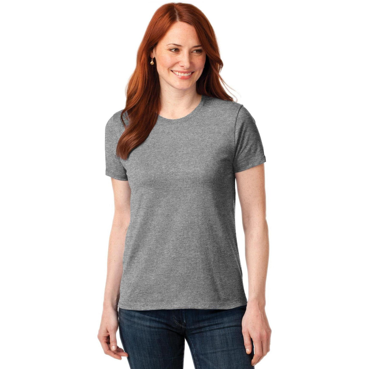 no-logo Port & Company Women's 50/50 T-Shirt-Polos-Port & Company-Thread Logic