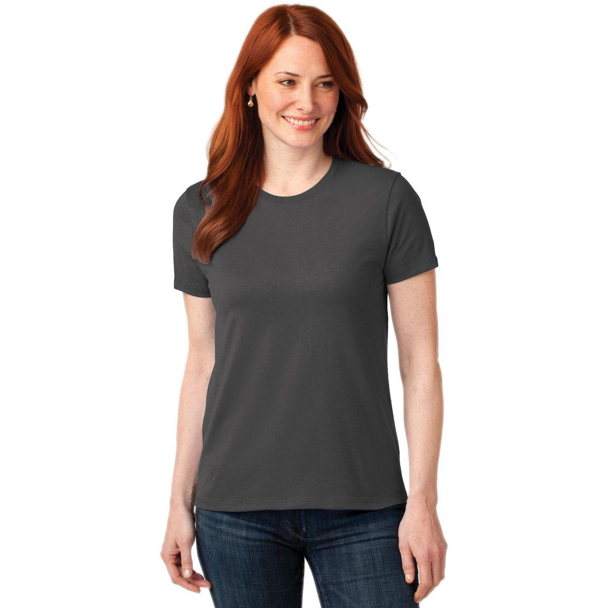 no-logo Port & Company Women's 50/50 T-Shirt-Polos-Port & Company-Thread Logic