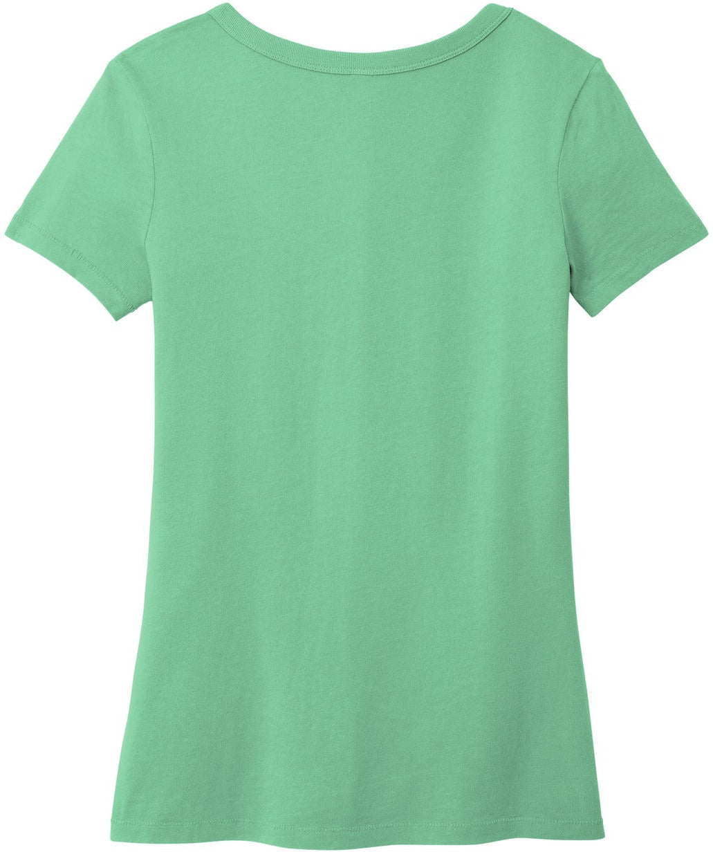 no-logo Port & Company Ladies Beach Wash Garment-Dyed V-Neck Tee-Apparel-Port & Company-Thread Logic