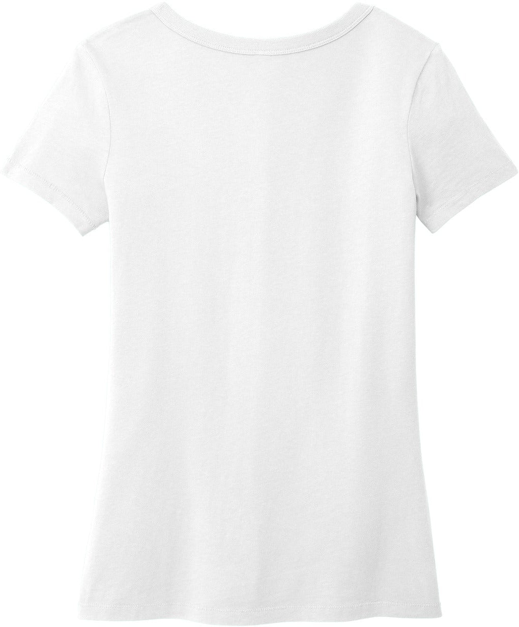 no-logo Port & Company Ladies Beach Wash Garment-Dyed V-Neck Tee-Apparel-Port & Company-Thread Logic
