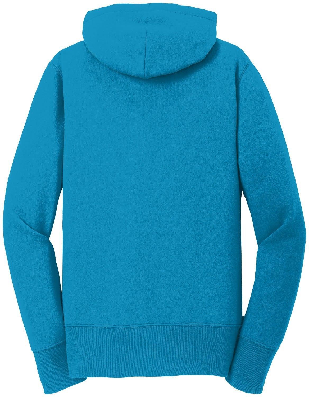 no-logo Port & Company Ladies Core Fleece Full-Zip Hooded Sweatshirt-Regular-Port & Company-Thread Logic
