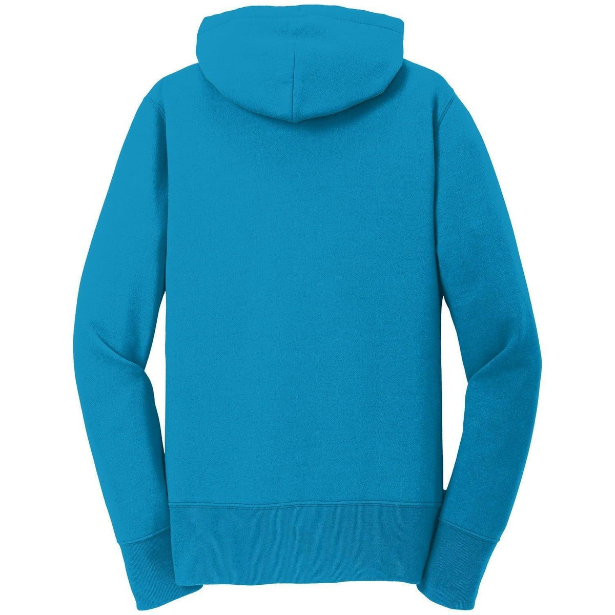 no-logo Port & Company Ladies Core Fleece Full-Zip Hooded Sweatshirt-Regular-Port & Company-Thread Logic