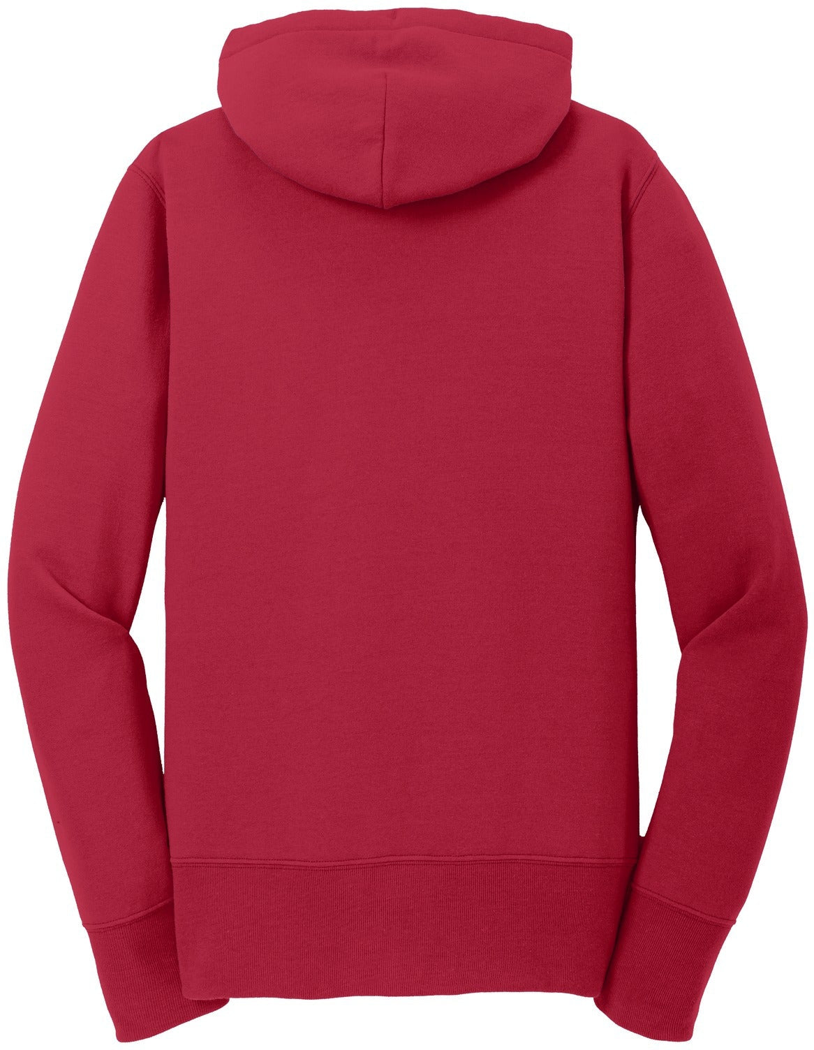 no-logo Port & Company Ladies Core Fleece Full-Zip Hooded Sweatshirt-Regular-Port & Company-Thread Logic