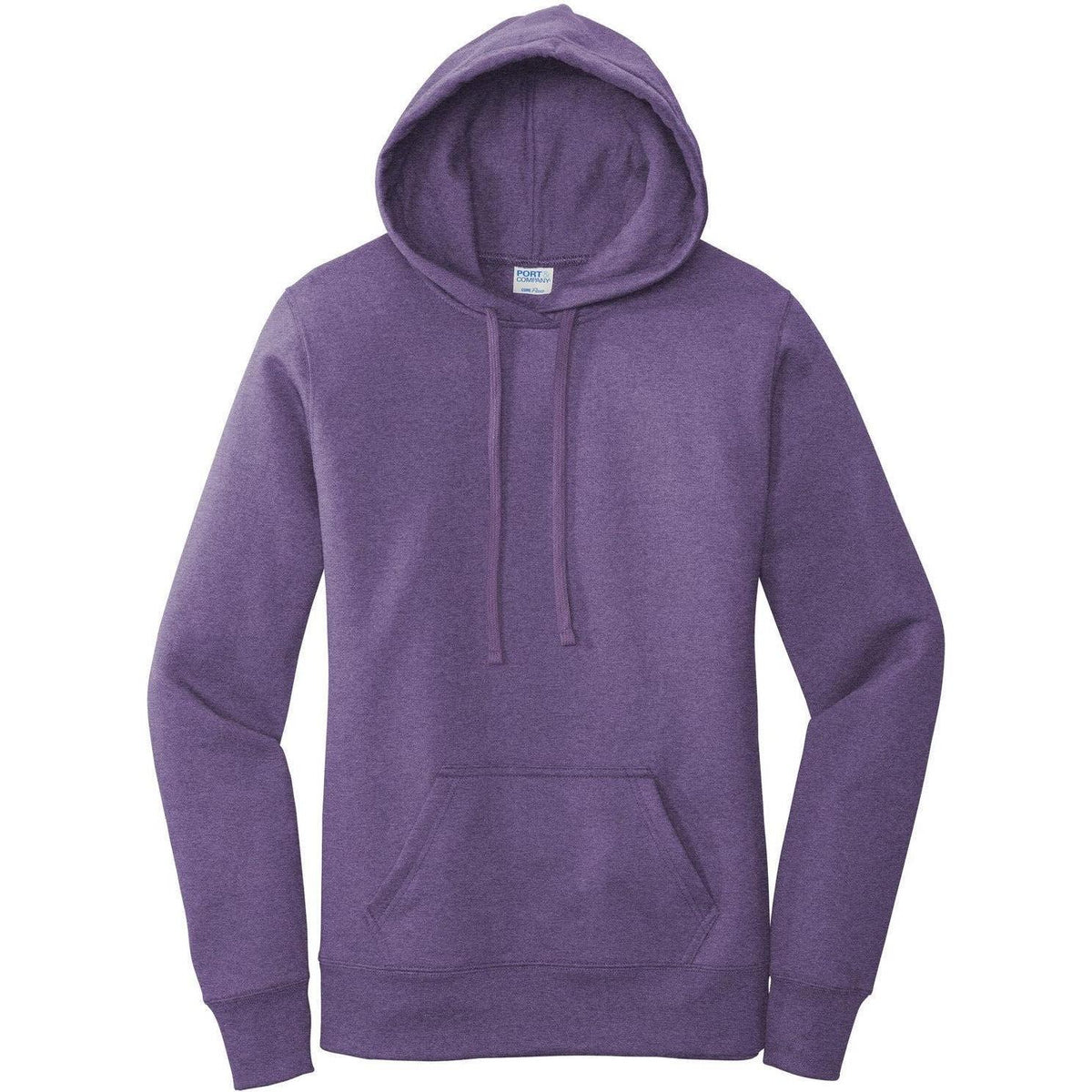 no-logo Port & Company Ladies Core Fleece Pullover Hooded Sweatshirt