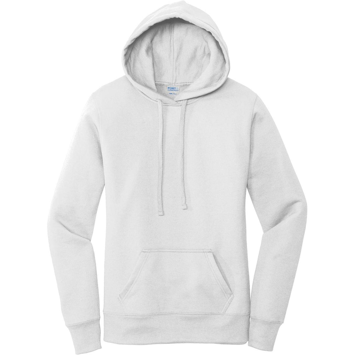 no-logo Port & Company Ladies Core Fleece Pullover Hooded Sweatshirt