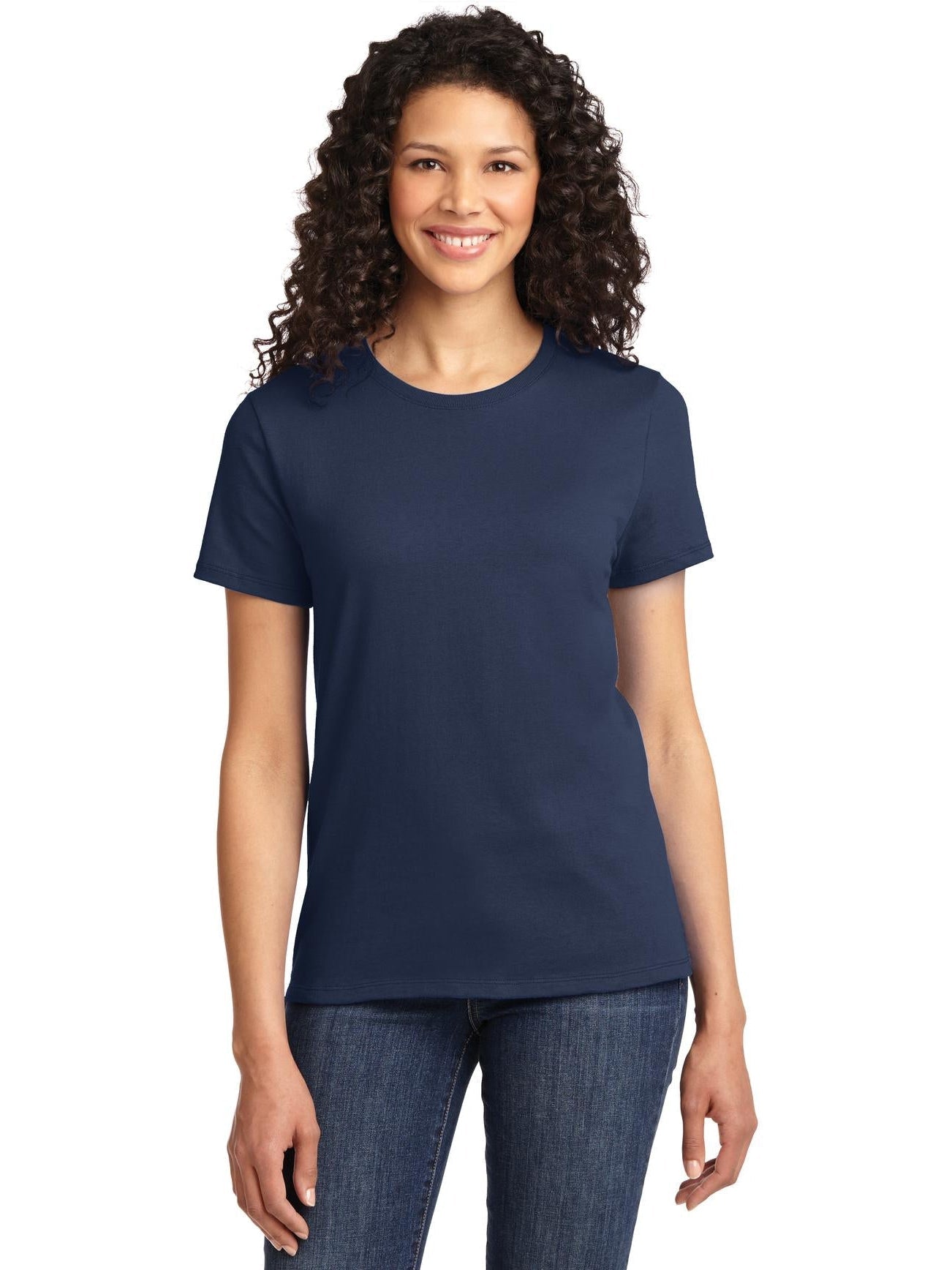 no-logo Port & Company Ladies Essential T-Shirt-Regular-Port & Company-Thread Logic