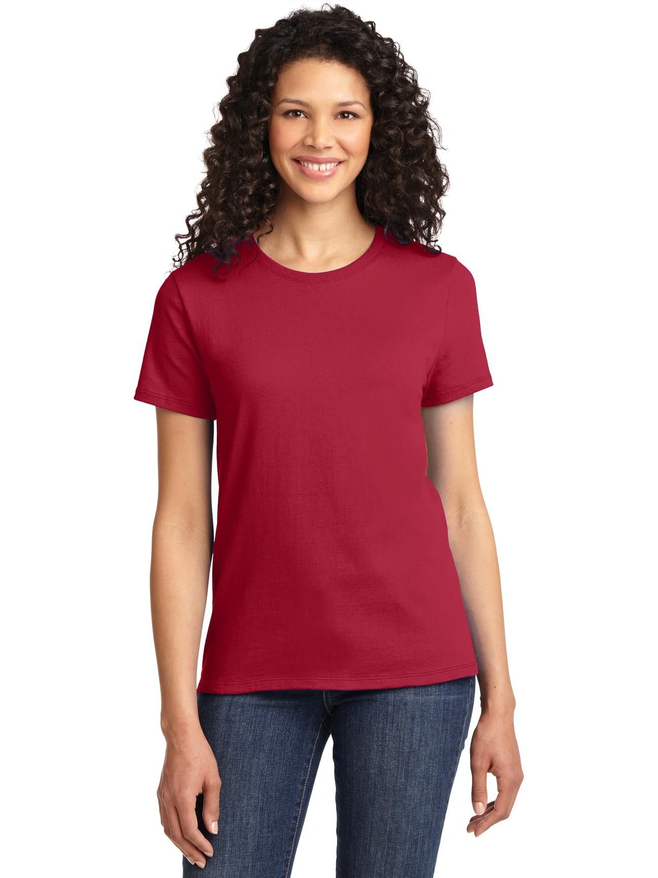 no-logo Port & Company Ladies Essential T-Shirt-Regular-Port & Company-Thread Logic