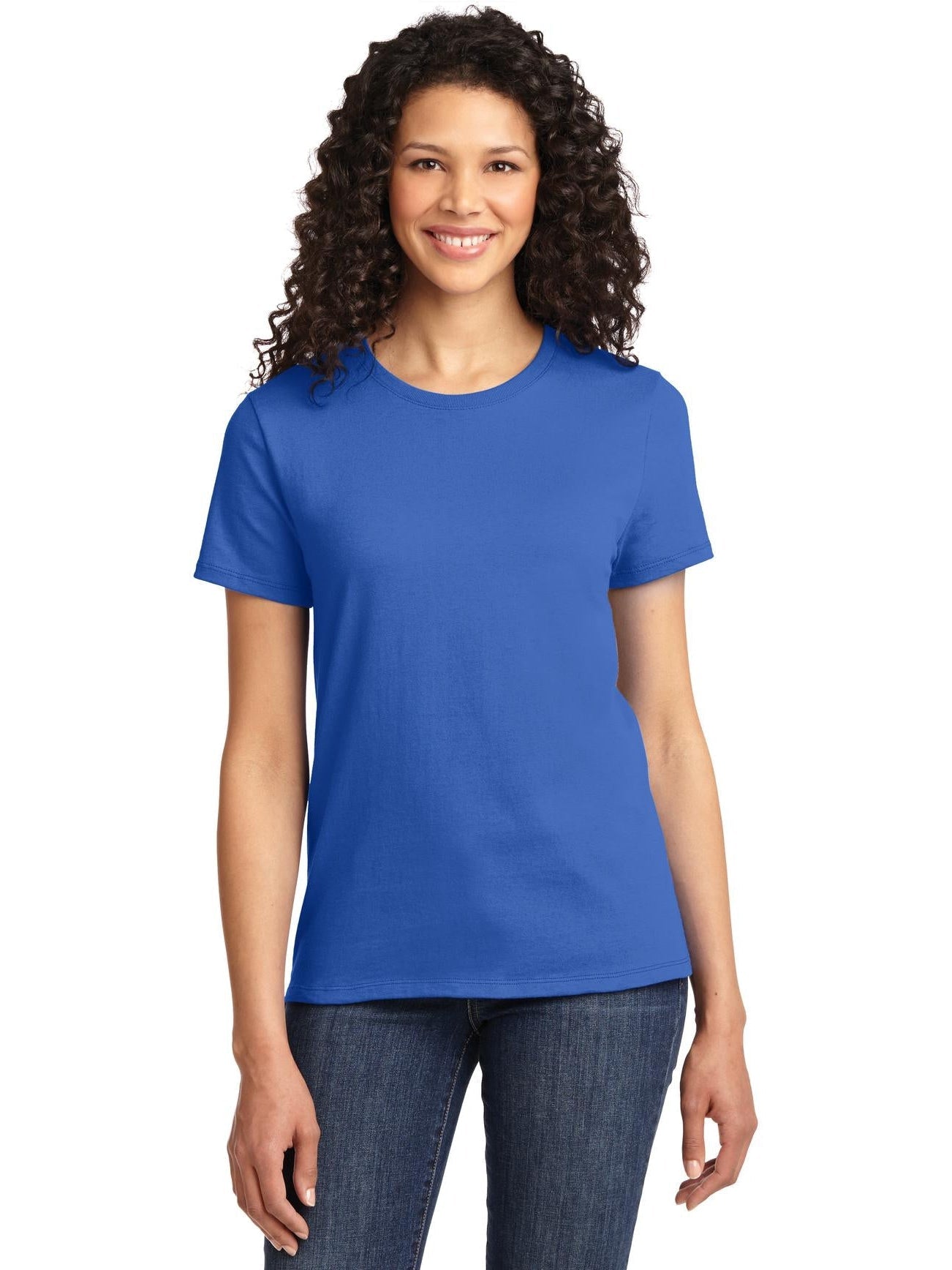 no-logo Port & Company Ladies Essential T-Shirt-Regular-Port & Company-Thread Logic