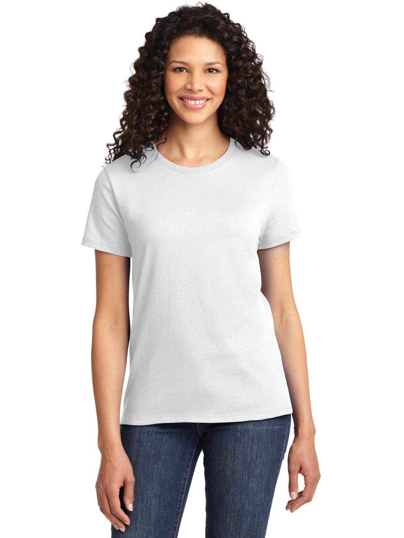 no-logo Port & Company Ladies Essential T-Shirt-Regular-Port & Company-Thread Logic