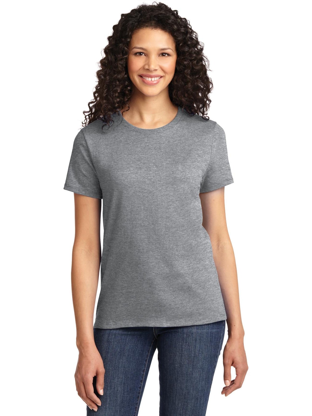 no-logo Port & Company Ladies Essential T-Shirt-Regular-Port & Company-Thread Logic