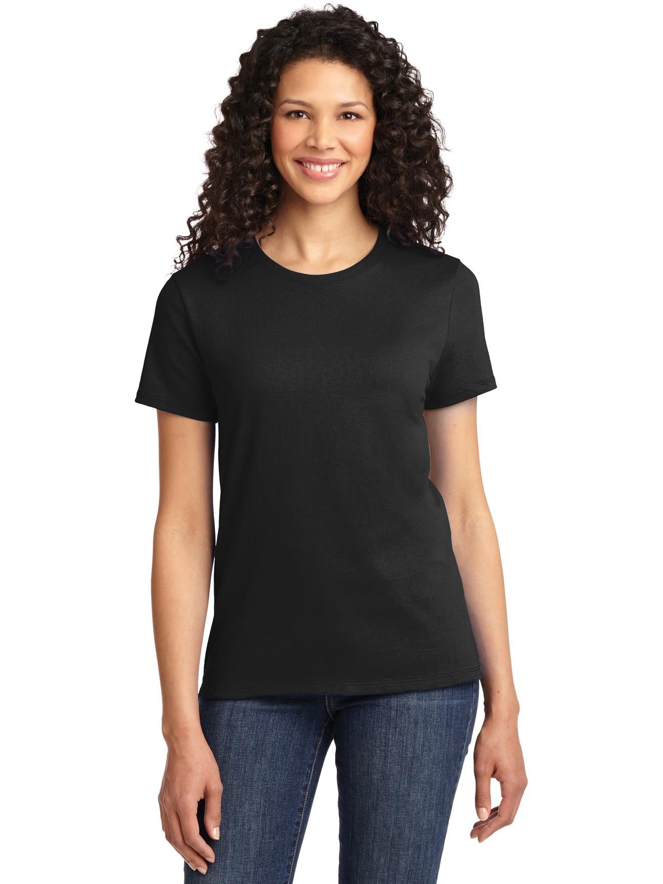 no-logo Port & Company Ladies Essential T-Shirt-Regular-Port & Company-Thread Logic