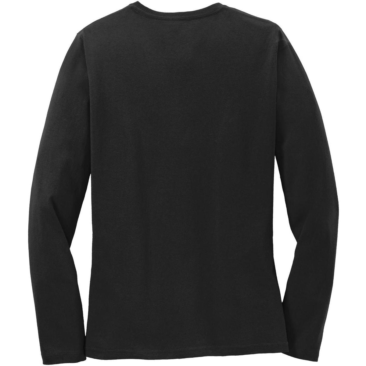 no-logo Port & Company Women's Long Sleeve Cotton T-Shirt-Regular-Port & Company-Thread Logic