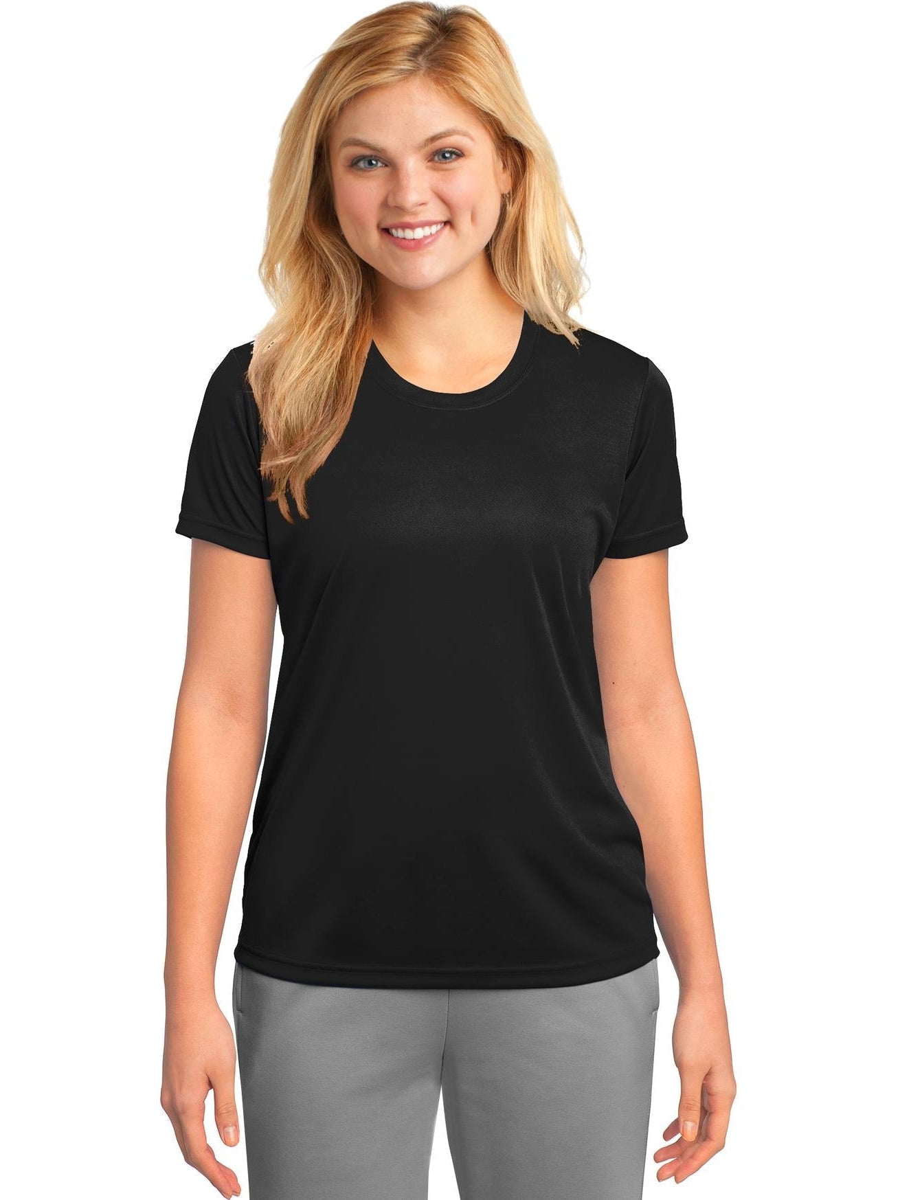 no-logo Port & Company Ladies Performance Tee-Regular-Port & Company-Thread Logic